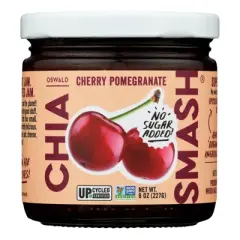 Chia Smash Superfood Fruit Spred Cherry Pomegranate - Case of 6 - 8 oz