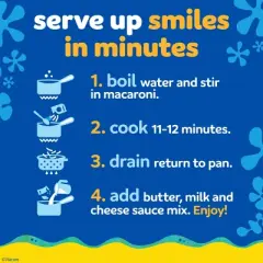 Kraft Spongebob Shapes Mac & Cheese Dinner - 4ct/5.5oz