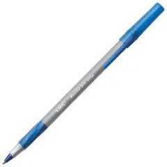 BIC Xtra Comfort Round Stick Pen, 1.2 mm Medium Tip, Blue, Pack of 36
