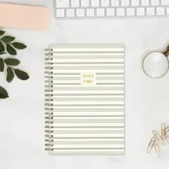 The Everygirl X Day Designer 2024-25 Weekly/Monthly Planner with Notes 8"x5" Wirebound Soft Sage: Adult Stationery July-June