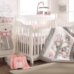 Night Owl Pink Pad Cover - Levtex Baby