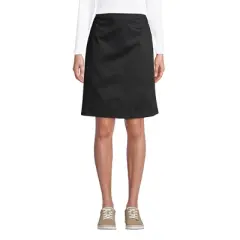 School Uniform Young Women's Blend Chino Skort Above Knee