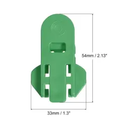 Unique Bargains Manual Plastic Portable Soda Can Opener for Home Party 6 Pcs
