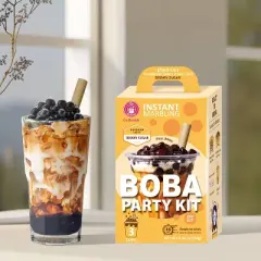 O's Bubble Brown Sugar Instant Marbling Boba Kit - 6.35oz/3ct