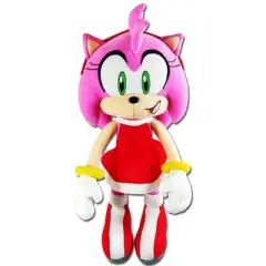 Great Eastern Entertainment Co. Sonic the Hedgehog 9 Inch Plush | Amy in Red Dress