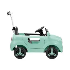 Jetson Mako Electric Motor Assist Ride-On Push Car - Green: Remote Control, Charger Included