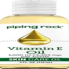 Piping Rock Vitamin E Oil for Skin Care | 4 fl oz