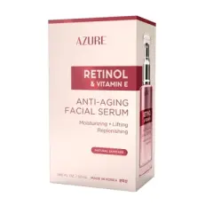 Azure Skincare Retinol & Vitamin E Anti-Aging Face Serum - 1.69 fl oz