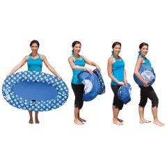 SwimWays Spring Float Paddle Paws Dog Pool Float - Small (0-65 lbs)