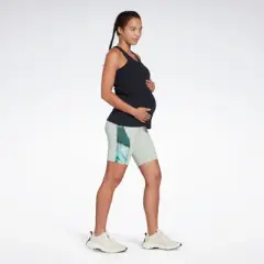 Reebok Lux Maternity Bike Shorts Maternity Athletic Shorts