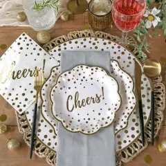 Kate Aspen Cheers 72 Piece Party Tableware Set (24 Guests) | 00271NA-kit