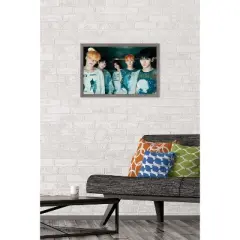 Trends International TOMORROW X TOGETHER - The Name Chapter: FREEFALL - MELANCHOLY Framed Wall Poster Prints