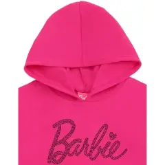 Barbie Girls Fleece Pullover Hoodie Toddler to Big Kid