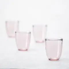 4pk Los Cabos 10oz Tumblers Pink - Fortessa Tableware Solutions