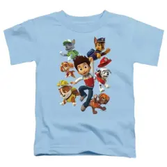 Toddler Boys' Paw Patrol Pups T-Shirt Light Blue