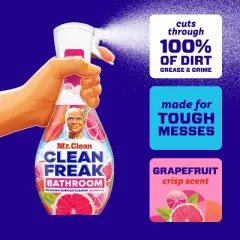 Mr. Clean Clean Freak Grapefruit Bathroom Foaming Surface Cleaner - 16 fl oz