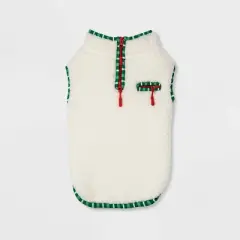 Gingerbread Playhouse Cat and Dog Fleece - Wondershop&trade; Cream