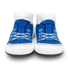 Komuello Toddler First Walk Sock Shoes - Sneakers Blue