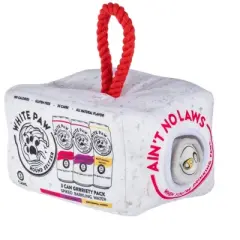 Haute Diggity Dog White Paw Grrriety Pack -  Plush Dog Toy Activity House