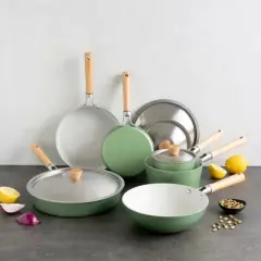 Nordic Ware Cardamom&trade; 10 Piece Nonstick Pan Set with Lids