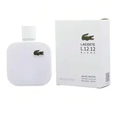 Lacoste L.12.12 Blanc By Lacoste Men Star Anise, Clary Sage, Cedar, Vetiber, Clay  Edt Spray 3.3 Oz