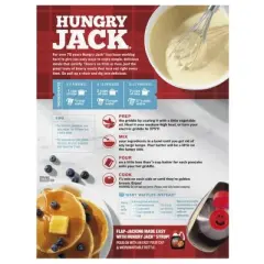 Hungry Jack Complete Extra Light and Fluffy Pancake Mix and Waffle Mix, 32 oz Box (Pack of 2)