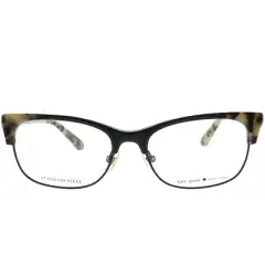 Kate Spade  807 Womens Rectangle Eyeglasses Black 51mm