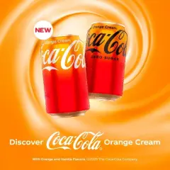 Coca-Cola Orange Cream Soda - 10pk/7.5 fl oz Mini Cans