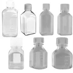 Nalgene Transparent Lexan Polycarbonate Square Storage Bottle
