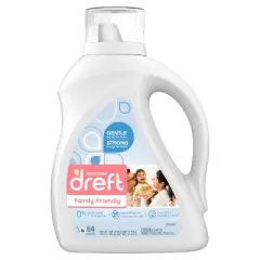 Dreft Family Friendly Unscented Liquid Baby laundry Detergent - 92 fl oz