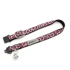 The Worthy Dog Leopard Breakaway Adjustable Cat Collar