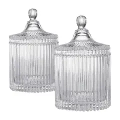 D4x6inAncell Lidded Glass Jar