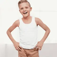 Jockey Generation&trade; Boys' 3pk Tank - White 