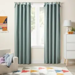 Blackout Tie Top Embellished Kids' Panel with Ties - Pillowfort&trade;