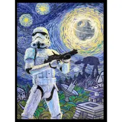 Men's Star Wars Stormtrooper Starry Night T-Shirt