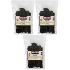 Wild Bill's Black Peppered Beef Jerky Three-Bag Starter Kit (three 15oz bags and 1 jar)