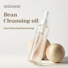 Mixsoon Vegan Bean Cleansing Oil (6.59oz) MADE IN KOREA | Lightweight Potent Face Cleanser