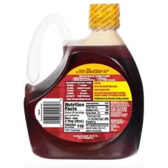 Hungry Jack Butter Flavored Pancake Syrup, 27.6 fl oz Bottle