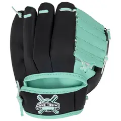 Franklin Sports Stik Tek Baseball Glove - Mint Green/Black