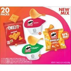 Cheez-It Kellogg's New Crackers Salty Mix - 17.04oz/20ct