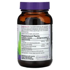 Oregon's Wild Harvest Echinacea with Zinc and Vitamin C, 90 Vegan Capsules