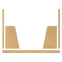 Babyletto Bondi Boucle Junior Bed Conversion Kit - Honey