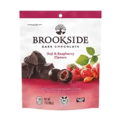 Brookside Dark Chocolate, Goji And Raspberry Flavored Snacking Chocolate - 7oz