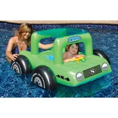 Swimline 41&rdquo; All Terrain Vehicle Inflatable Children's 1-Person Swimming Pool Float - Green/Black