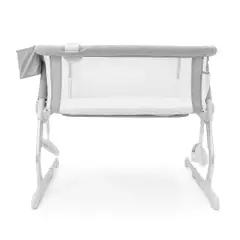 Baby Delight Beside Me Dreamer Deluxe Bassinet and Bedside Sleeper - Quilted Pebble Gray