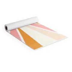 Sunshinecanteen Sundial Shine (6mm) 24" x 70" Yoga Mat - Society6