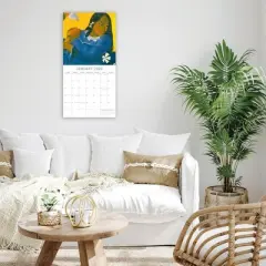 2026 Square Wall Calendar, Gauguin, 16-Month Arts & Antiques Theme with 180 Reminder Stickers (12x12 In)