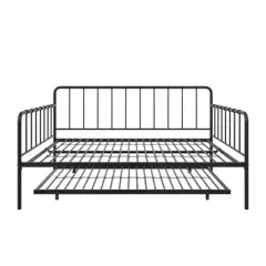 Full Avery Metal Daybed and Twin Trundle - Room & Joy