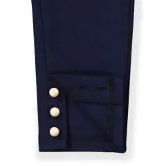 Hope & Henry Girls' Button Cuff Ponte Pant, Kids