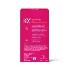 K-Y Warming Liquid Personal Lube - 2.4oz